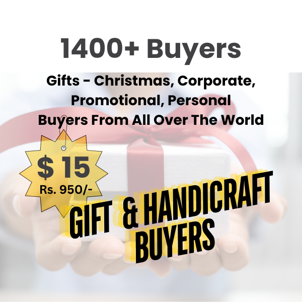 Gift And Handicraft Buyers List