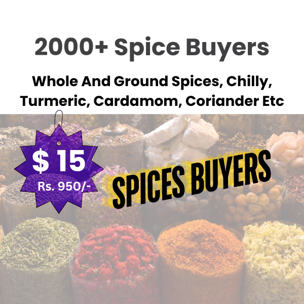 Spices Buyers